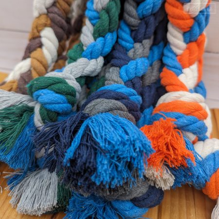 Natural Cotton Rope - Small - Multi Color