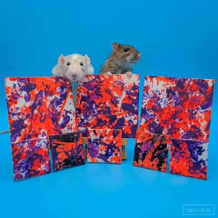 Paintings by Hazel and Frieda